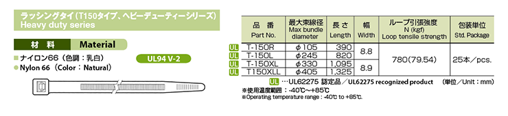 T-150特性